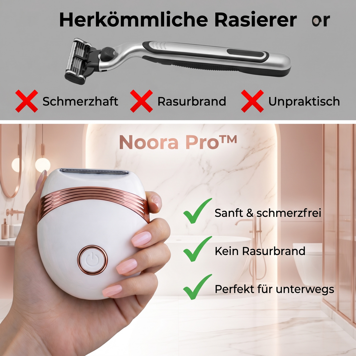Noora Pro™ Rasierer